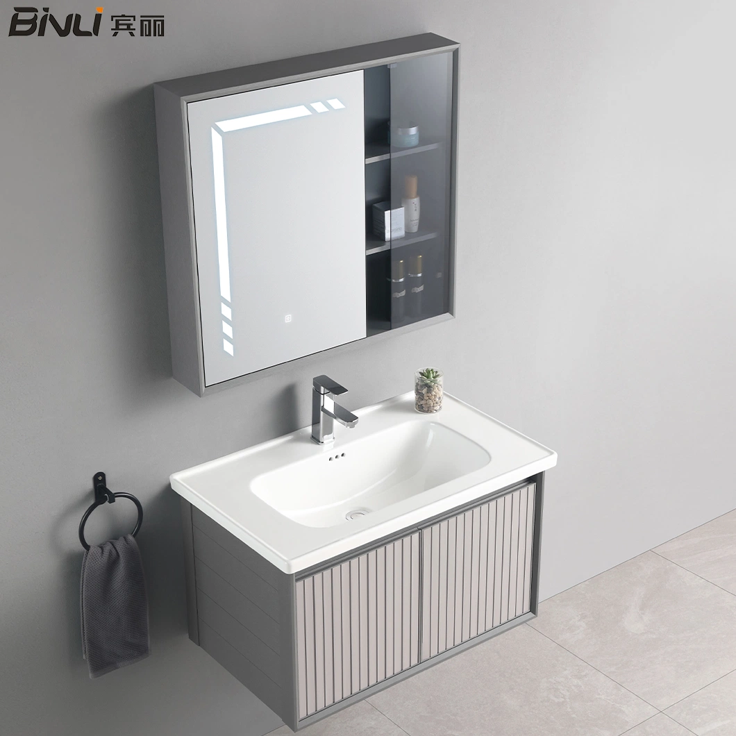 American Standard Wall Mounted Recessed Mounted Sink Basin Aluminum Bathroom Vanities Living Room Medicine Mirror Cabinet