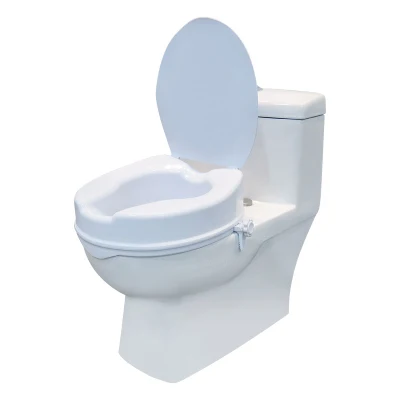 Пластиковый подъемник сиденья для унитаза в ванной комнате для комода для пожилых людей, поднятое сиденье для унитаза
